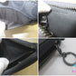 美品 コーチ COACH Lジップ キーケース CB927 シグネチャー 紺 ネイビー PVC レザー ロゴ キーホルダーアクセサリー 小物 メンズ 【中古】【送料無料】 bc2176