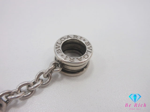 ブルガリ BVLGARI B-zero1 キーチェーン チャーム ロゴ SV 925 シルバー キーリング キーホルダー アクセサリー 小物 ビーゼロワン 【中古】【送料無料】 bc2178