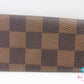 ルイ ヴィトン LOUIS VUITTON 4連 キーケース ダミエ ミュルティクレ 4 N62631 エベヌ ブラウン 茶 LV ロゴ キーホルダー アクセサリー 小物  【中古】【送料無料】 bc2179