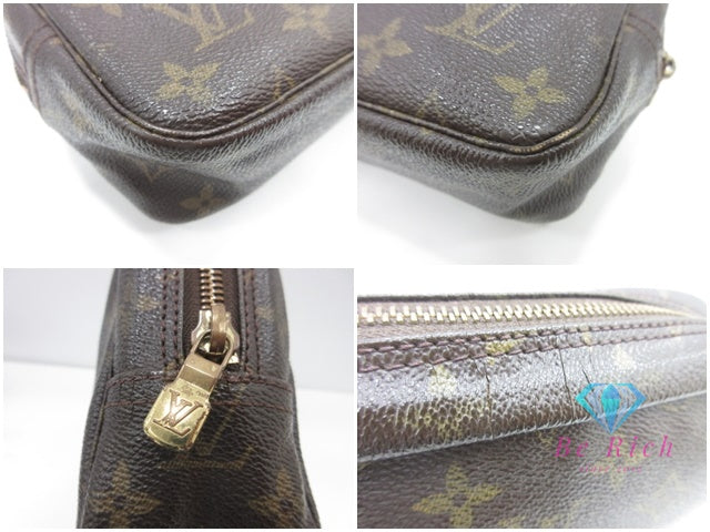 ルイ ヴィトン LOUIS VUITTON ポーチ モノグラム トゥルーストワレット 23 M47524 LV ロゴ セカンド クラッチ バッグ アクセサリー 化粧 コスメ 小物【中古】【送料無料】bc2186