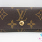 ルイ ヴィトン LOUIS VUITTON 4連 キーケース モノグラム フルリ ミュルティクレ 4 M60238 ローズ ピンク LV ロゴ キーホルダー アクセサリー 小物  【中古】【送料無料】 bc2192