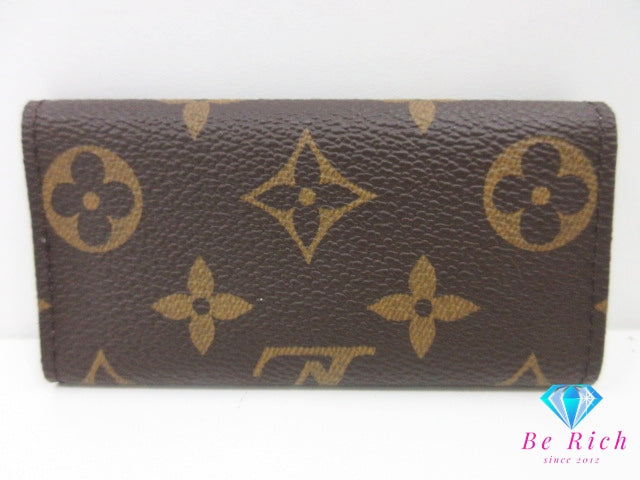 ルイ ヴィトン LOUIS VUITTON 4連 キーケース モノグラム フルリ ミュルティクレ 4 M60238 ローズ ピンク LV ロゴ キーホルダー アクセサリー 小物  【中古】【送料無料】 bc2192