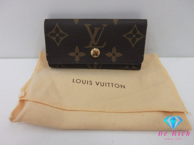 ルイ ヴィトン LOUIS VUITTON 4連 キーケース モノグラム フルリ ミュルティクレ 4 M60238 ローズ ピンク LV ロゴ キーホルダー アクセサリー 小物  【中古】【送料無料】 bc2192