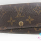 ルイ ヴィトン LOUIS VUITTON 6連 キーケース モノグラム ミュルティクレ 6 M62630 茶 ブラウン LV ロゴ キーホルダー アクセサリー 小物 【中古】【送料無料】 bc2207