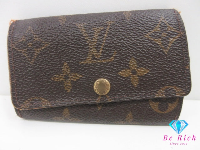 ルイ ヴィトン LOUIS VUITTON 6連 キーケース モノグラム ミュルティクレ 6 M62630 茶 ブラウン LV ロゴ キーホルダー アクセサリー 小物 【中古】【送料無料】 bc2207