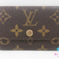 ルイ ヴィトン LOUIS VUITTON 6連 キーケース モノグラム ミュルティクレ 6 M62630 茶 ブラウン LV ロゴ キーホルダー アクセサリー 小物 【中古】【送料無料】 bc2221