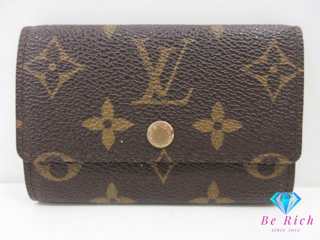 ルイ ヴィトン LOUIS VUITTON 6連 キーケース モノグラム ミュルティクレ 6 M62630 茶 ブラウン LV ロゴ キーホルダー アクセサリー 小物 【中古】【送料無料】 bc2221