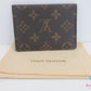 ルイ ヴィトン LOUIS VUITTON パスケース モノグラム ポルト 2 カルト ヴェルティカル M60533 LV ロゴ 定期入れ ID カードケース カード入れ ビジネス 小物 【中古】【送料無料】bc2235