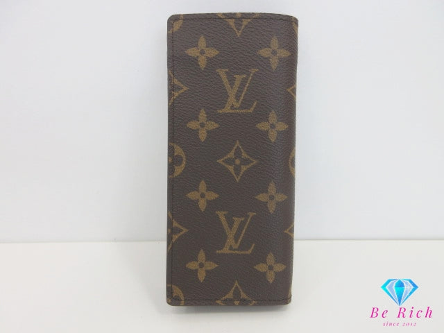 ルイ ヴィトン エテュイ リュネット サーンプル M62962 モノグラム ブラウン 茶 PVC レザー メガネケース LOUIS VUITTON 【中古】【送料無料】 bc2244
