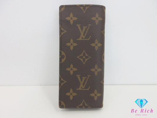 ルイ ヴィトン エテュイ リュネット サーンプル M62962 モノグラム ブラウン 茶 PVC レザー メガネケース LOUIS VUITTON 【中古】【送料無料】 bc2244