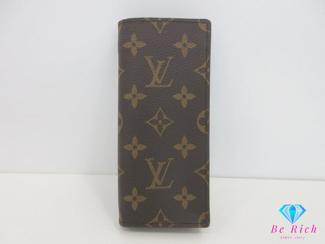 ルイ ヴィトン エテュイ リュネット サーンプル M62962 モノグラム ブラウン 茶 PVC レザー メガネケース LOUIS VUITTON 【中古】【送料無料】 bc2244