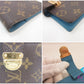 ルイ ヴィトン LOUIS VUITTON モノグラム アジェンダ コアラ PM ブルー 手帳 カバー R21014 6穴 システム手帳 ケース スケジュール帳 文具 ビジネス 小物 青 【中古】【送料無料】 bc2270