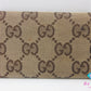 グッチ GUCCI 6連 キーケース 127048 GG ベージュ ブラウン 茶 キャンバス レザー ロゴ キーリング キーホルダー アクセサリー 小物 【中古】【送料無料】 bc2273
