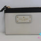 ケイトスペード kate spade カードケース 名刺入れ 白 ホワイト 黒 ブラック カード入れ 小物 【中古】【送料無料】 bc2281