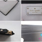 ケイトスペード kate spade カードケース 名刺入れ 白 ホワイト 黒 ブラック カード入れ 小物 【中古】【送料無料】 bc2281