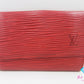 ルイ ヴィトン LOUIS VUITTON 6連 キーケース エピ ミュルティ クレ 6 M63817 カスティリアン レッド 赤 LV ロゴ キーホルダー アクセサリー 小物 【中古】【送料無料】 bc2296