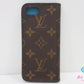ルイ ヴィトン LOUIS VUITTON iPhone 7 / 8 対応 ケース カバー モノグラム フォリオ M61909 ブラウン 茶 スマホ アイフォン 手帳 タイプ アクセサリー 小物 【中古】【送料無料】bc2305