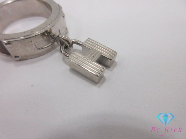 エルメス HERMES シェーヌ ダンクル スカーフ リング 留め ゴールド GP メッキ ロゴ 小物 アクセサリー 【中古】【送料無料】 bc2331