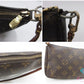 ルイ ヴィトン LOUIS VUITTON アクセサリーポーチ モノグラム ポシェット アクセソワール M51980 ブラウン 茶 PVC レザー LV ロゴ ハンドバッグ ショルダーバッグ 鞄 【中古】【送料無料】bc2344