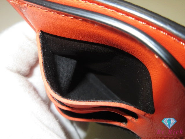 ルイ ヴィトン LOUIS VUITTON コインカード ホルダー 小銭入れ カードケース M25843 モノグラム エクリプス ブラック ノワール オレンジ サンセットオレンジ フラグメントケース コインケース コンパクト ウォレット 【中古】【送料無料】 bc2373