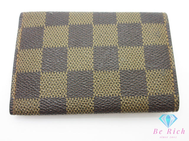 ルイ ヴィトン LOUIS VUITTON 6連 キーケース ダミエ ミュルティ クレ 6 N62630 エベヌ LV ロゴ キーホルダー アクセサリー 小物  【中古】【送料無料】 bc2400