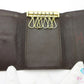 ルイ ヴィトン LOUIS VUITTON 6連 キーケース ダミエ ミュルティ クレ 6 N62630 エベヌ LV ロゴ キーホルダー アクセサリー 小物  【中古】【送料無料】 bc2400