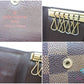 ルイ ヴィトン LOUIS VUITTON 6連 キーケース ダミエ ミュルティ クレ 6 N62630 エベヌ LV ロゴ キーホルダー アクセサリー 小物  【中古】【送料無料】 bc2400