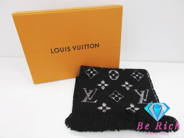 ルイ ヴィトン LOUIS VUITTON エシャルプ ロゴ マニア シャイン