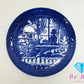 ロイヤルコペンハーゲン Royal Copenhagen イヤープレート 2001年 青 ブルー 磁器 盛皿 食器 テーブル ウェア インテリア 飾り 小物   【中古】【送料無料】 bh2429