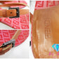 フェンディ FENDI レディース ローヒール サンダル トング 361/2 23.5cm相当 ズッカ ズッキーノ ロゴ キャンバス レザー ビーチサンダル ミュール 靴 婦人 【中古】【送料無料】bh2438