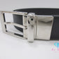 ルイ ヴィトン LOUIS VUITTON ダミエ グラフィット サンチュール シアトル メンズ ベルト 30ｍｍ M6834 90/36 黒 ブラック シルバー 金具 PVC レザー 【中古】【送料無料】 bh2737