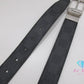 ルイ ヴィトン LOUIS VUITTON ダミエ グラフィット サンチュール シアトル メンズ ベルト 30ｍｍ M6834 90/36 黒 ブラック シルバー 金具 PVC レザー 【中古】【送料無料】 bh2737
