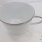 ノリタケ NORITAKE カップ & ソーサー 2客 セット ホワイト 白 ゴールド シルバー ペア 陶器 コップ 皿 食器 テーブル ウェア  製陶 【中古】【送料無料】 bh2760