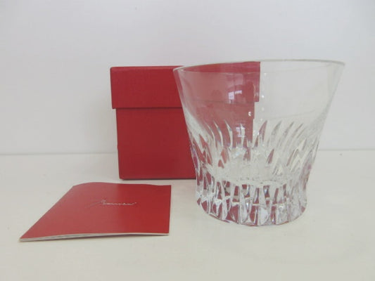 美品 バカラ Baccarat タンブラー ロック グラス クリスタル ガラス コップ 食器 テーブルウェア インテリア 小物 【中古】【送料無料】 bh2808