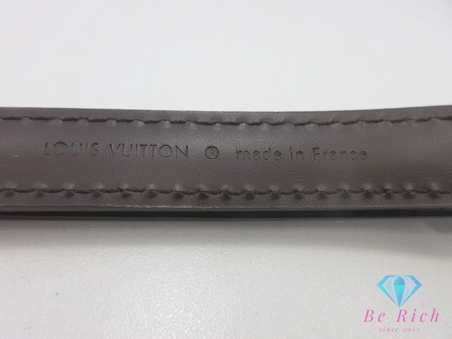 ルイ ヴィトン LOUIS VUITTON ダミエ ショルダー ストラップ J00276 レザー ロゴ 茶 ブラウン バッグ 鞄 アクセサリー 小物 【中古】【送料無料】bh2809