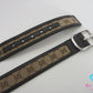 グッチ GUCCI メンズ ベルト 449716 GG メンズ ベルト レザー 茶 ブラウン ベージュ シルバー 金具 ロゴ 小物 紳士 【中古】【送料無料】 bh2851