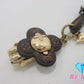 ルイ ヴィトン LOUIS VUITTON バッグ チャーム ミニ ヴィヴィエンヌ M02177 茶 ブラウン ゴールド GP メッキ ストラップ キーホルダー アクセサリー 小物 シグネチャー ロゴ 【中古】【送料無料】 bh2891