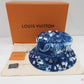 ルイ ヴィトン LOUIS VUITTON ボネ モノグラム バンダナ リバーシブル ハット MP3345 ブルー 青 モノグラム LV ロゴ 帽子 小物  【中古】【送料無料】 bh3028