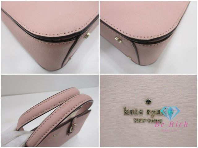 ケイト スペード kate spade 2way ハンドバッグ ピンク レザー ショルダーバッグ ロゴ 肩掛け 鞄 【中古】【送料無料】 bk10001
