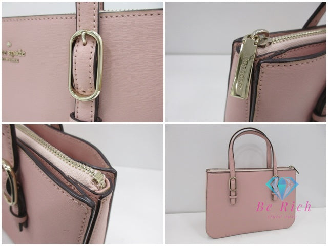 ケイト スペード kate spade 2way ハンドバッグ ピンク レザー ショルダーバッグ ロゴ 肩掛け 鞄 【中古】【送料無料】 bk10001