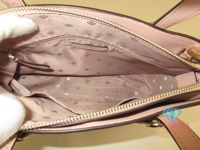 ケイト スペード kate spade 2way ハンドバッグ ピンク レザー ショルダーバッグ ロゴ 肩掛け 鞄 【中古】【送料無料】 bk10001