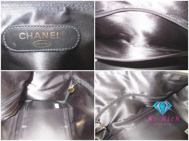 シャネル CHANEL 2way ボストン バッグ パテント レザー ブラック 黒 ココマーク CC ロゴ ハンドバッグ ショルダーバッグ 鞄 【中古】【送料無料】 bk10012