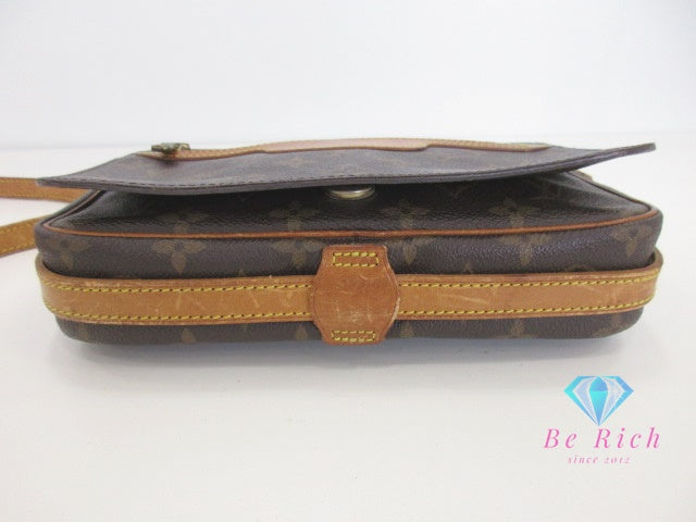 ルイ ヴィトン LOUIS VUITTON ショルダーバッグ モノグラム サンジェルマン 24 M51210 ブラウン 茶 PVC レザー ポシェット 斜め掛け 鞄  【中古】【送料無料】 bk10023