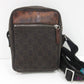 グッチ GUCCI ショルダーバッグ 101680 GG 茶 ブラウン キャンバス レザー ロゴ 肩掛け 斜め掛け クロスボディ 鞄 【中古】【送料無料】bk10025