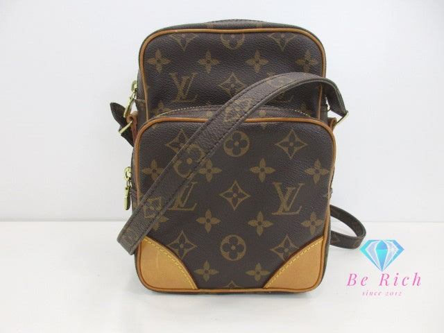 ルイ ヴィトン LOUIS VUITTON ショルダーバッグ モノグラム アマゾン M45236 LV ロゴ ブラウン 茶 ポシェット クロスボディ 鞄 【中古】【送料無料】 bk10026
