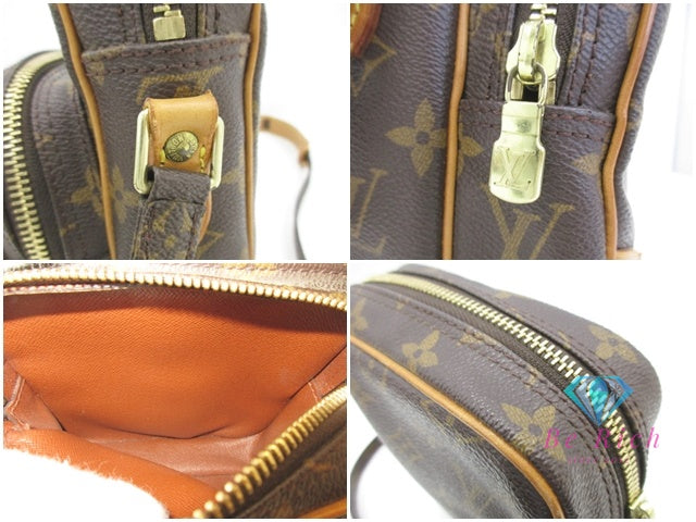 ルイ ヴィトン LOUIS VUITTON ショルダーバッグ モノグラム アマゾン M45236 LV ロゴ ブラウン 茶 ポシェット クロスボディ 鞄 【中古】【送料無料】 bk10026