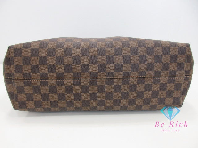 ルイ ヴィトン LOUIS VUITTON ワン ショルダーバッグ ダミエ グレースフル MM N44045 エベヌ ブラウン 茶 LV ロゴ 肩掛け トートバッグ 鞄 【中古】【送料無料】 bk10028