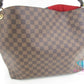 ルイ ヴィトン LOUIS VUITTON ワン ショルダーバッグ ダミエ グレースフル MM N44045 エベヌ ブラウン 茶 LV ロゴ 肩掛け トートバッグ 鞄 【中古】【送料無料】 bk10028