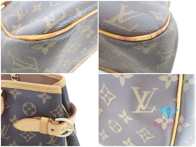 ルイ ヴィトン LOUIS VUITTON トートバッグ ショルダーバッグ モノグラム バティニョール オリゾンタル M51154 LV ロゴ ハンドバッグ 鞄 【中古】【送料無料】 bk10029