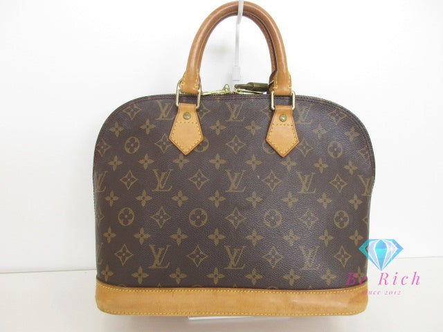 ルイ ヴィトン LOUIS VUITTON ハンドバッグ モノグラム アルマ M51130 茶 ブラウン PVC レザー LV ロゴ ショルダーバッグ 手提げ 鞄 【中古】【送料無料】bk10031